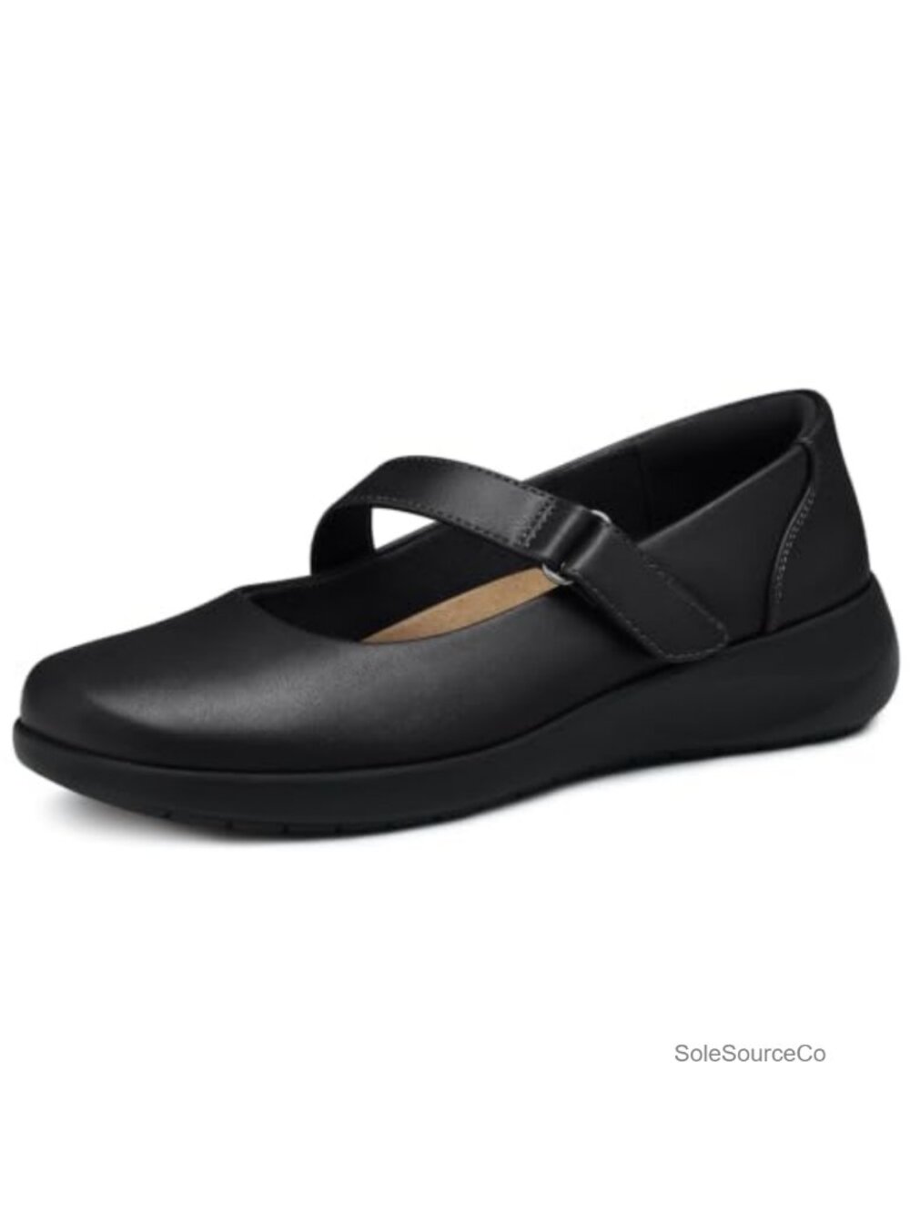 Mary Jane Ballet Flats with Arch Support Cushioned Orthopedic Insole